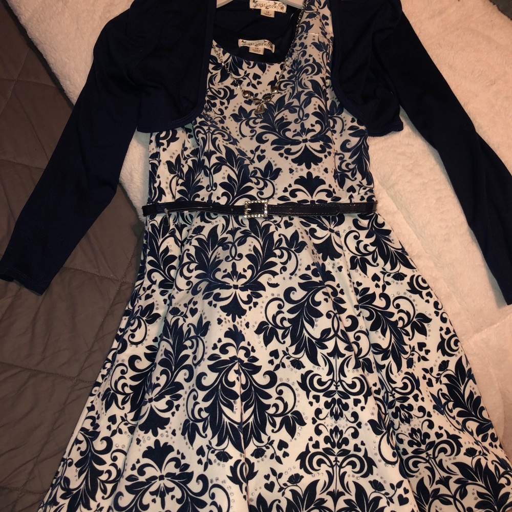 Knit works NWT Holiday dress size 12